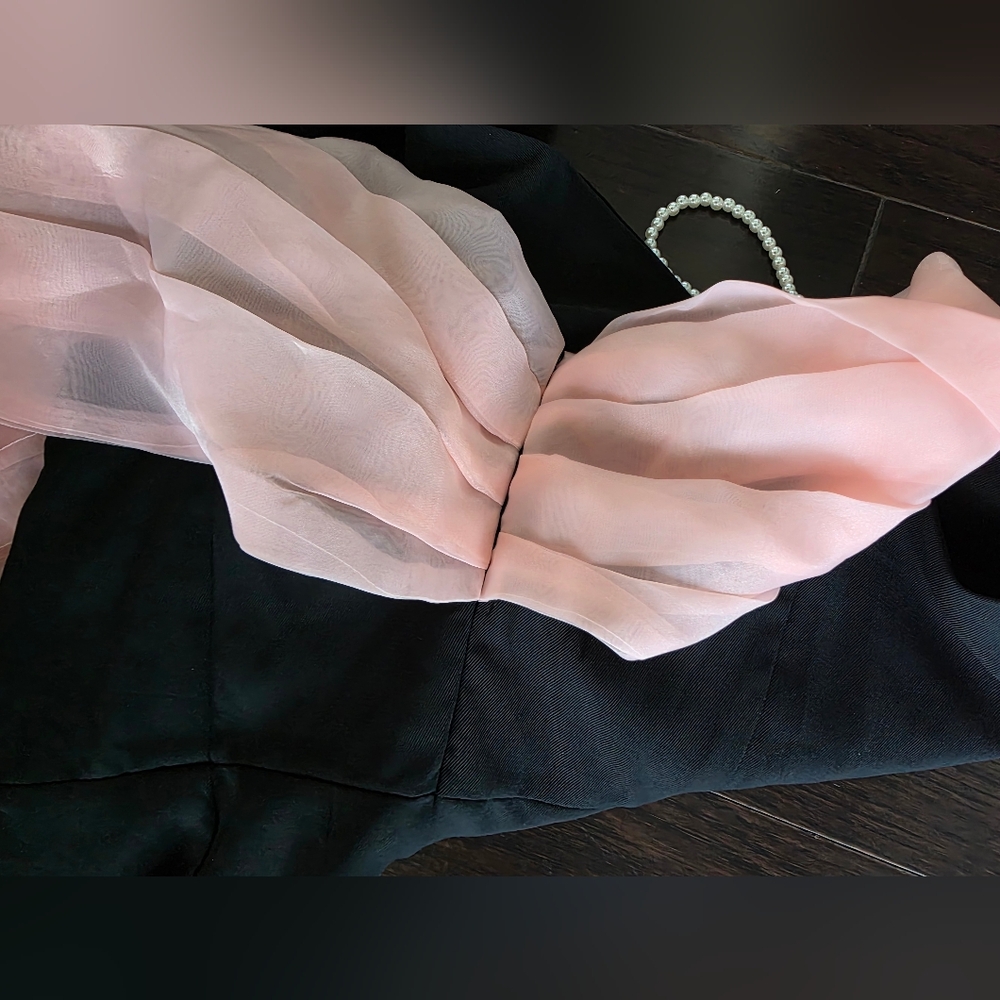 🎉2 for 25 Jumpsuit with Pink Bow Detail - Picture 2 of 7